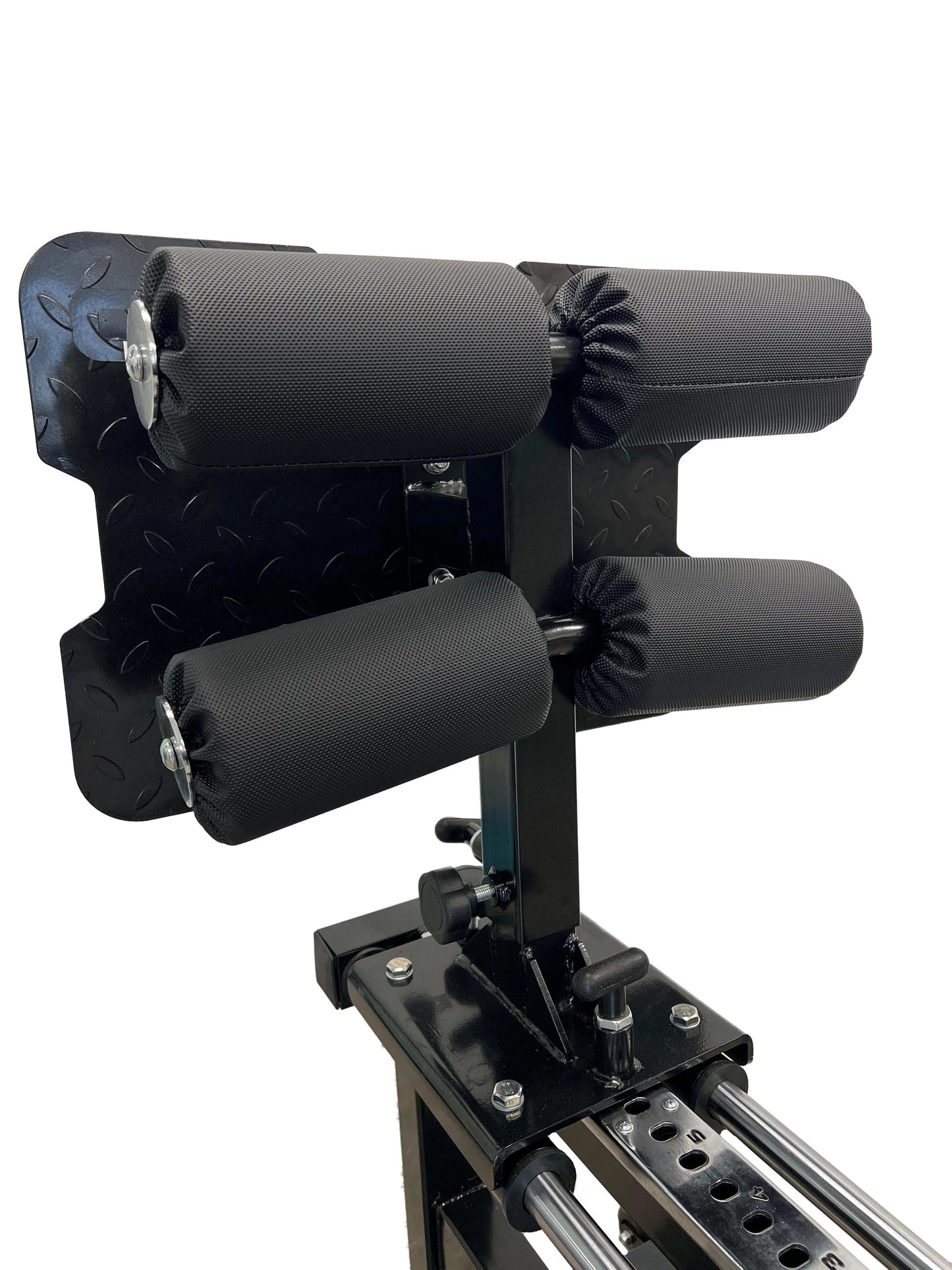 Heavy-duty Glute & Hamstring Developer (GHD) for home and gym workouts. Ideal for glute ham raises, back extensions, and core exercises, offering durability and stability for serious strength training