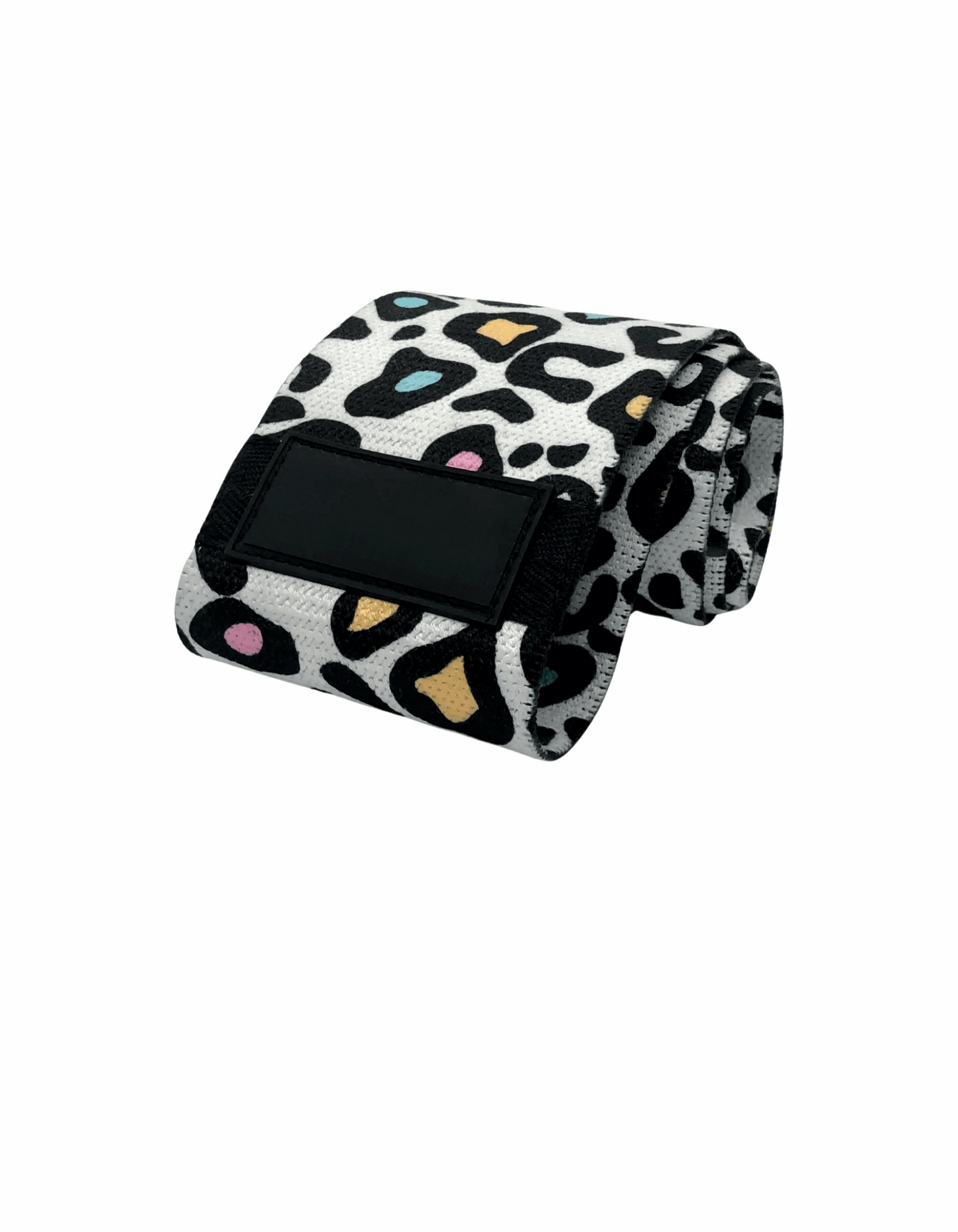 Leopard Print Fabric Resistance Bands Set of 3