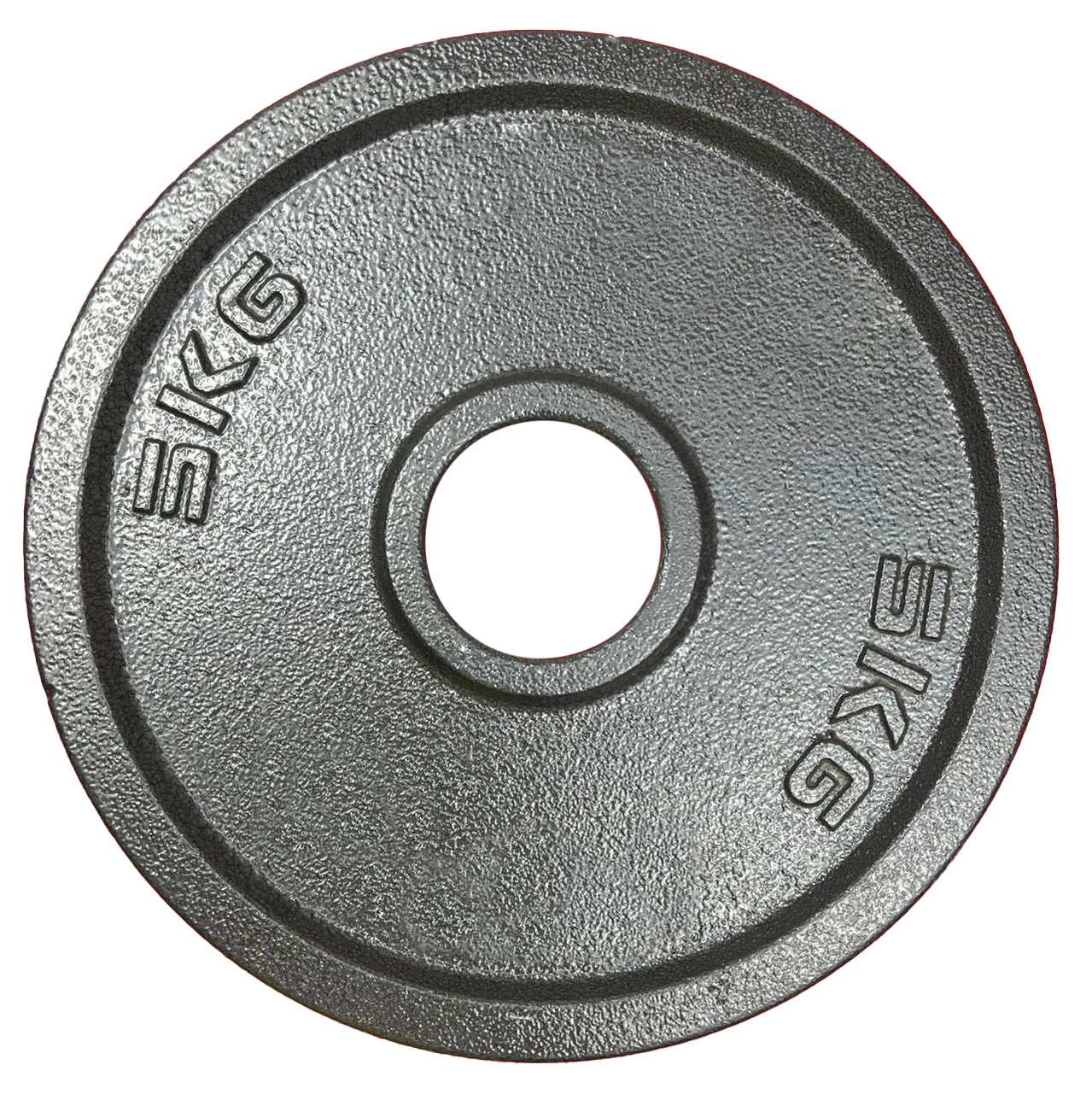 Black Cast Iron Olympic Weight Plates - 24/7 Gym Equipment
