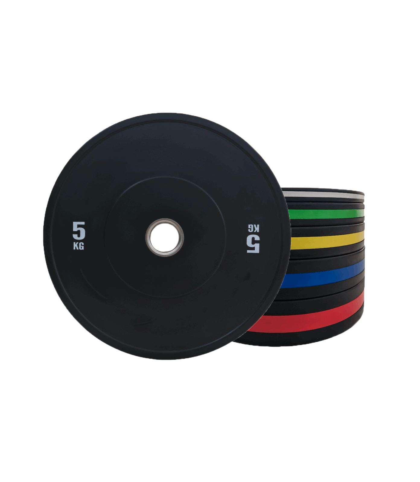 Coloured Edge Olympic Bumper Plate Pairs - 24/7 Gym Equipment