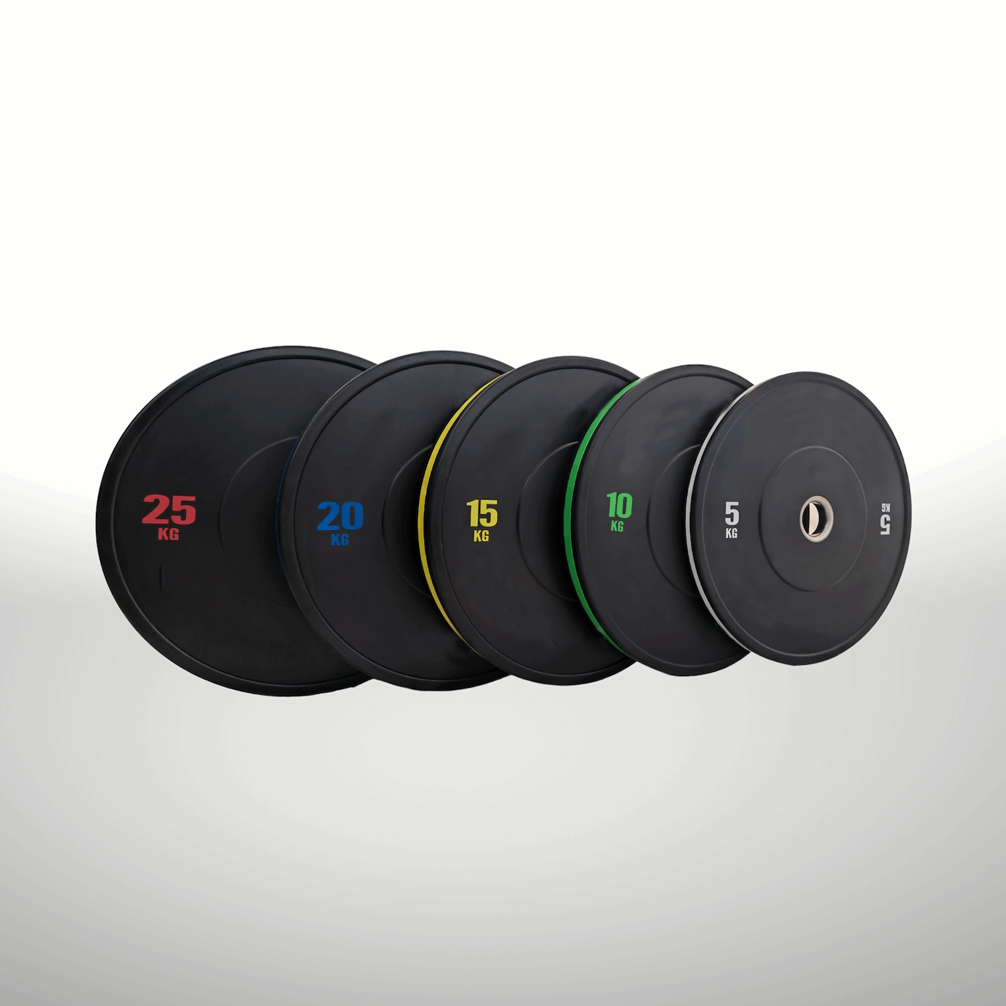 Coloured Edge Olympic Bumper Plate Pairs - 24/7 Gym Equipment