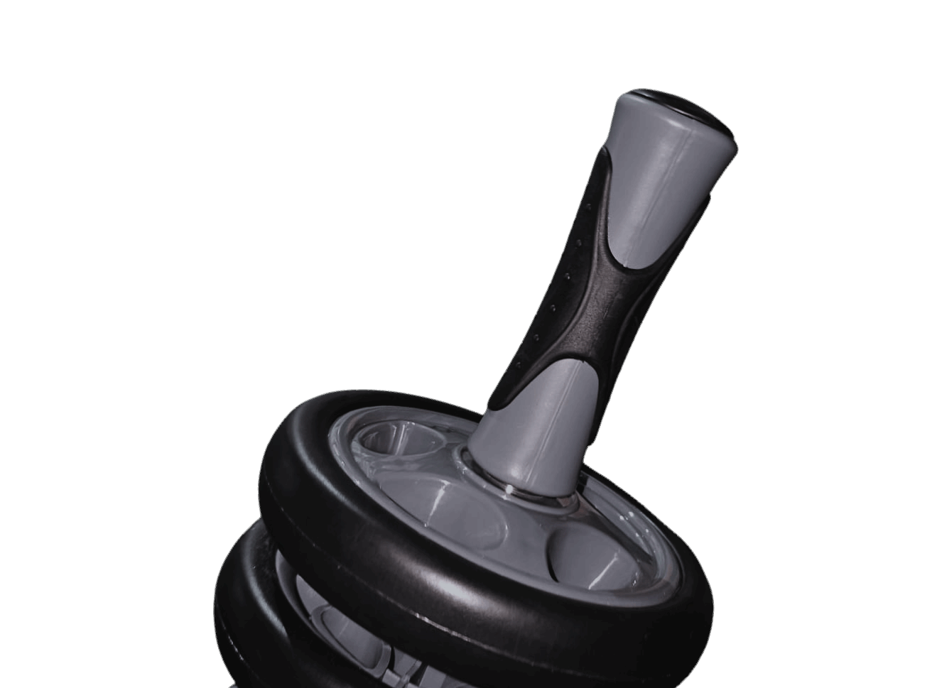 AB Wheel - Mute Wheel for core strengthening exercises. Silent, non-slip rubber wheels with ergonomic handles for smooth and effective ab workouts. Ideal for home and gym use.