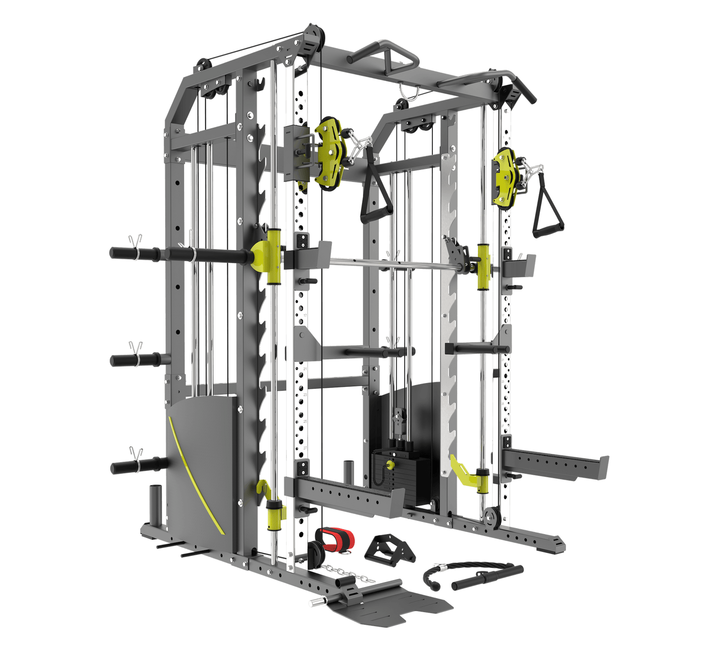 Functional Smith Machine G6S with Weight Stack - 24/7 Gym Equipment