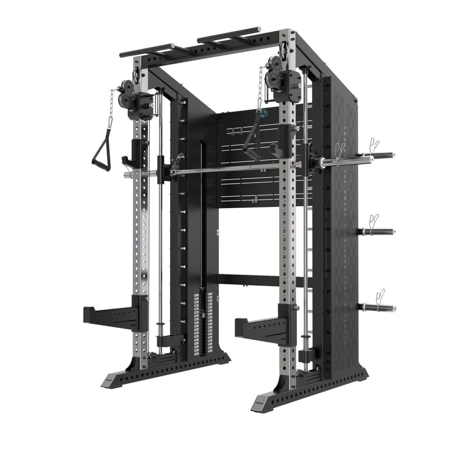 G25 FUNCTIONAL SMITH MACHINE WITH WEIGHT STACKS - 24/7 Gym Equipment