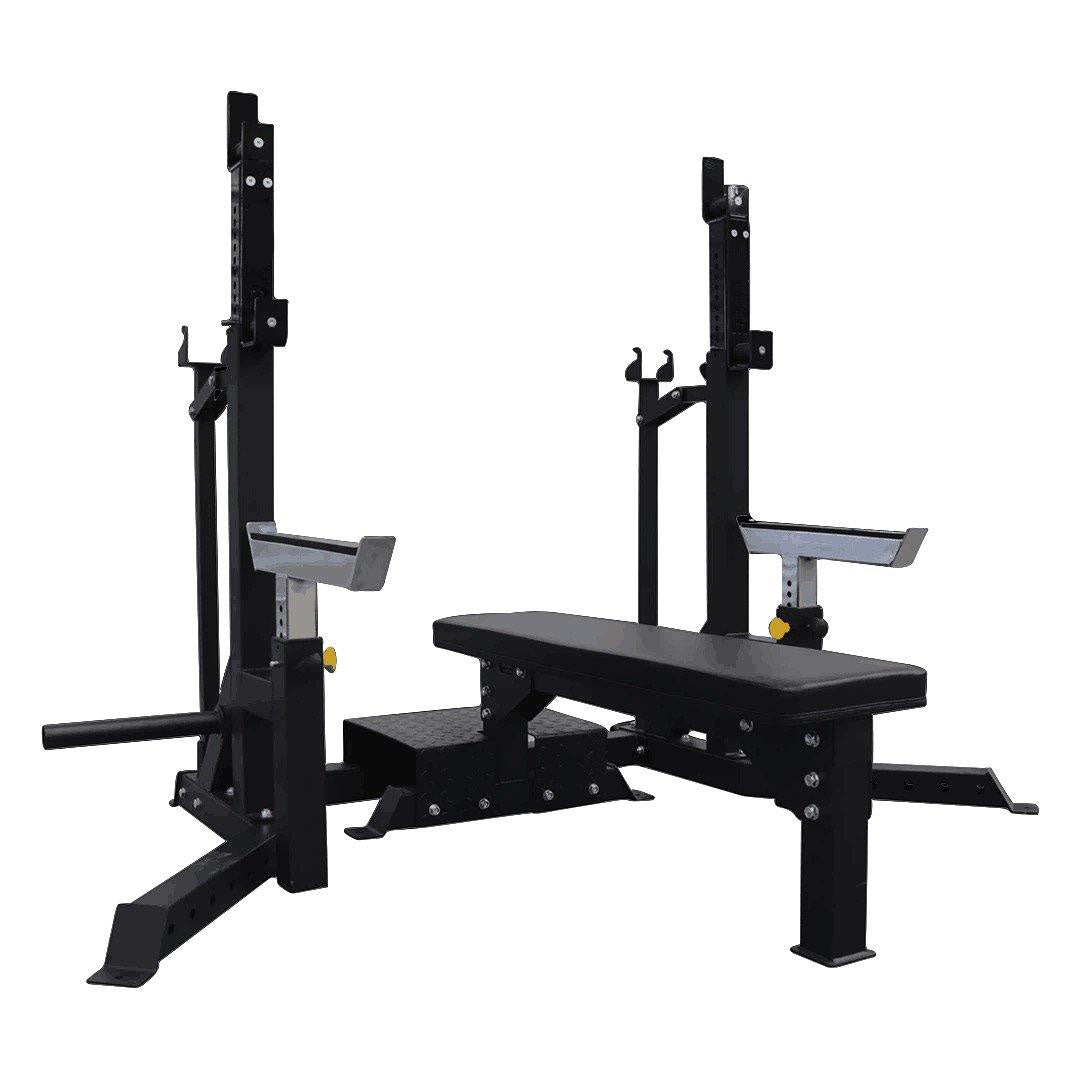 IPF Combo Rack – Competition Bench Press & Squat Rack - 24/7 Gym Equipment