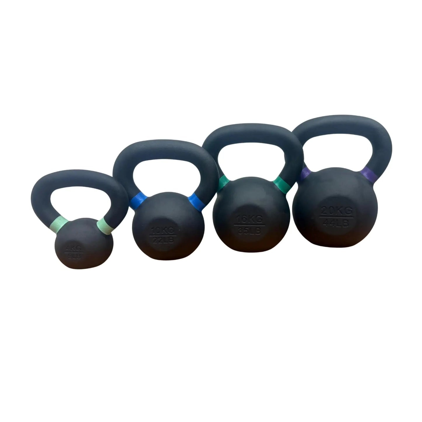Kettlebell 4 kg – 10 kg – 16 kg – 20 kg (Commercial & Home Gym Use) SINGLE PACK - 24/7 Gym Equipment