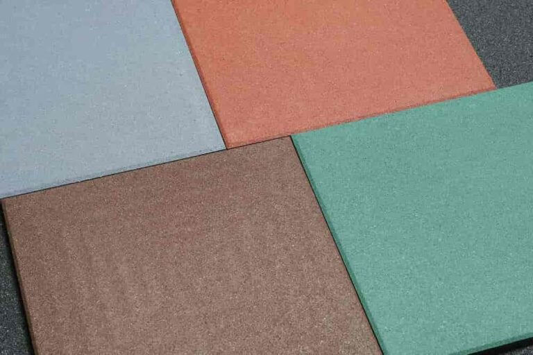 Premium Grade Coloured Rubber Tile for Gym Flooring (1m x 1m x 15mm) - 24/7 Gym Equipment, Premium black rubber gym mat – 15mm thick, for home gyms in Sydney