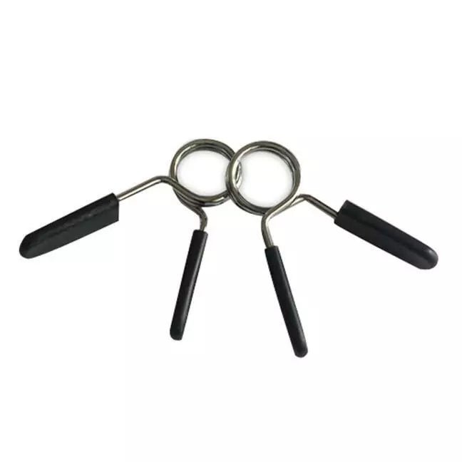 Spring Collar Pairs – Durable Collars for Olympic Barbells - 24/7 Gym Equipment