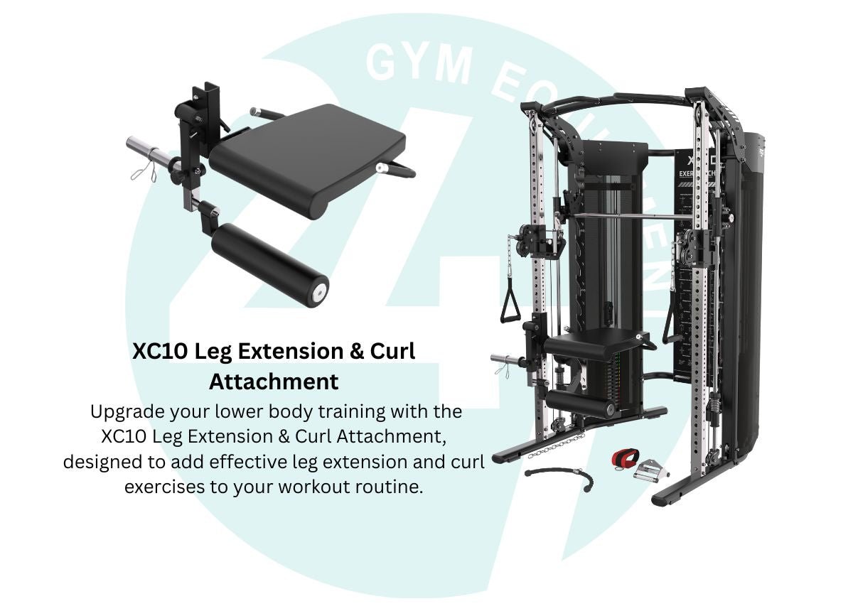 XC10 – Functional Trainer Leg Extension & Curl Attachment - 24/7 Gym Equipment