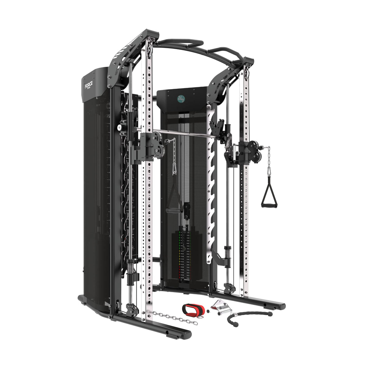 XC10 Functional Trainer Smith Machine – Commercial All‑in‑One Strength Station - 24/7 Gym Equipment