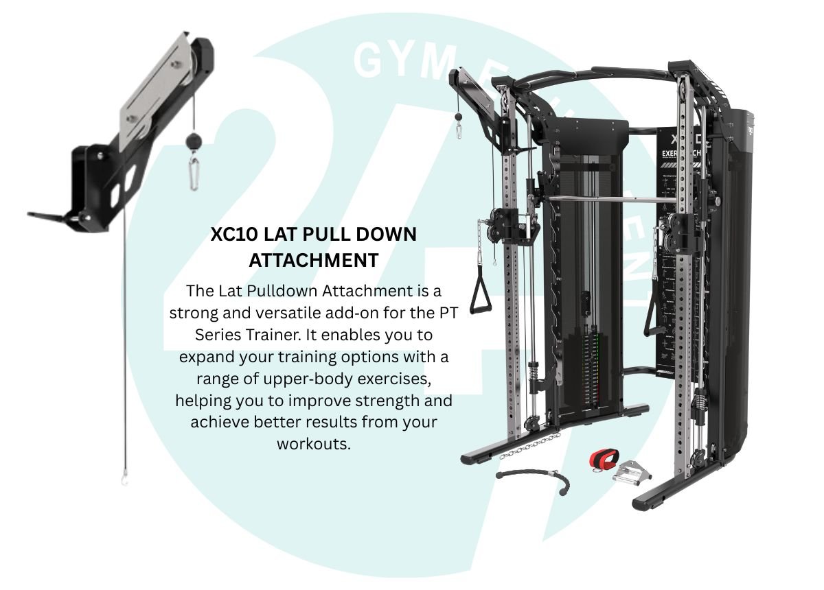 XC10 – Lat Pull‑Down Attachment - 24/7 Gym Equipment