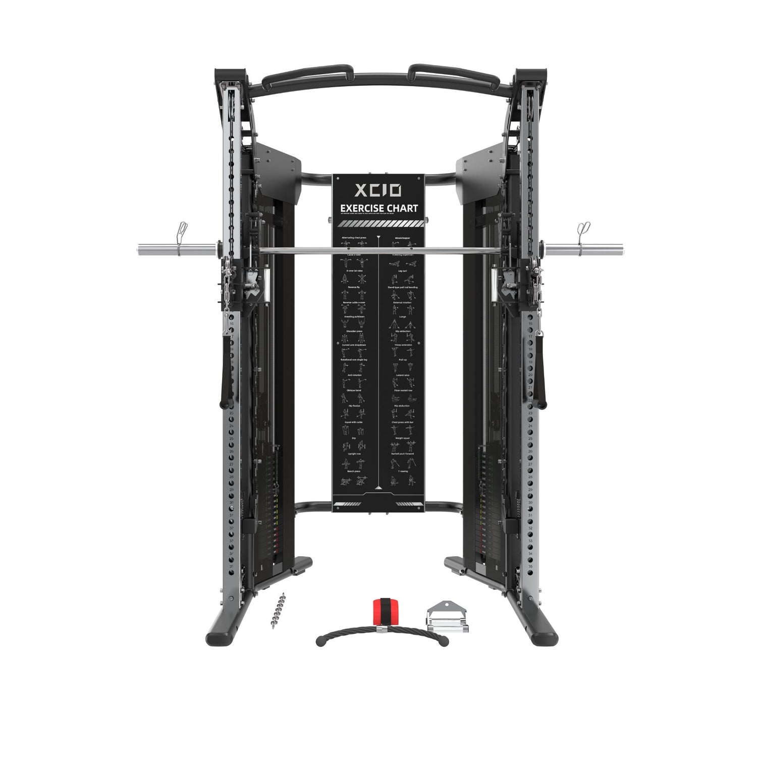 XC10 – Stainless Weight Holders for Smith Bar - 24/7 Gym Equipment