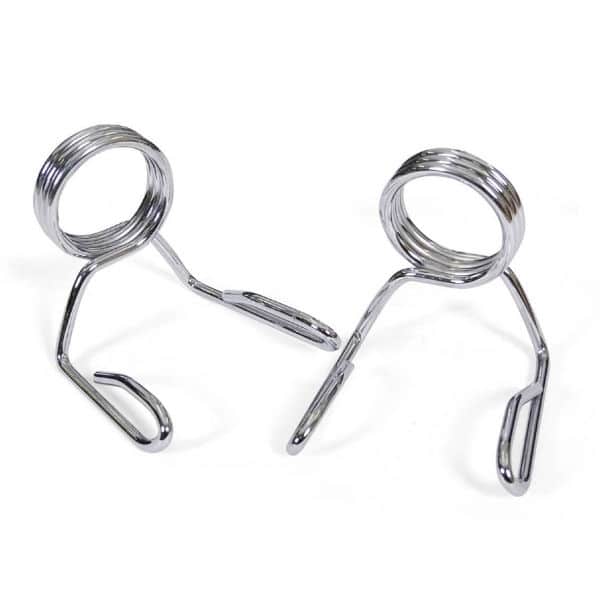 Spring Collar Pairs – Durable Collars for Olympic Barbells - 24/7 Gym Equipment