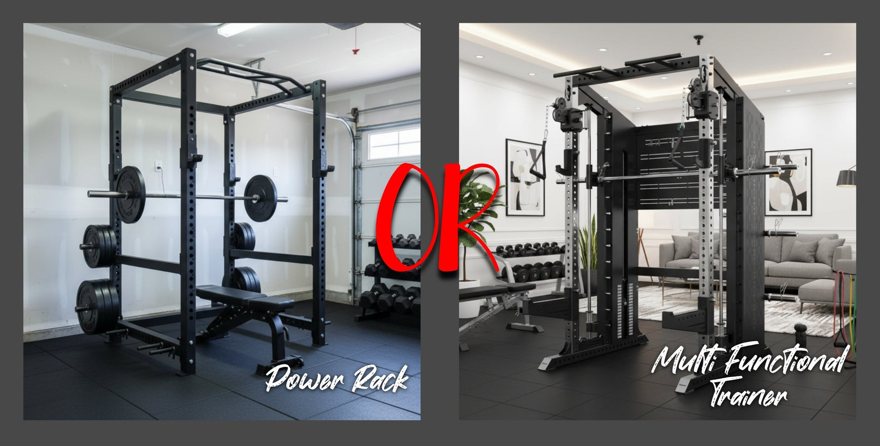Multi Functional Trainer vs Smith Machine vs Power Rack – Ultimate Home Gym Comparison Australia