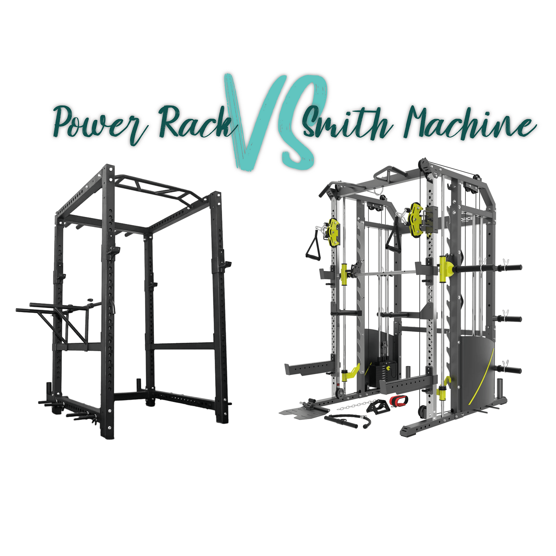 Smith Machine vs Power Rack: Which Home Gym Setup is Right for You? - 24/7 Gym Equipment