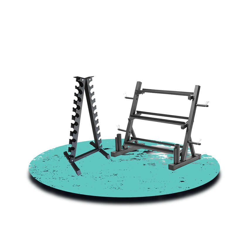 Dumbbell Racks & Plate holders - 24/7 Gym Equipment