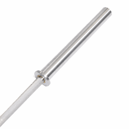 20KG Elite Olympic Power Barbell – heavy-duty bar with 2000LB (907kg) capacity, 28mm grip, high-tensile steel construction, and precision knurling. Ideal for powerlifting and Olympic weightlifting."