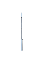 20KG Elite Olympic Barbell, black zinc finish, 7ft length, 1000LB / 453KG rating badge beside 20KG barbell - 24/7 Gym Equipment