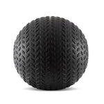 25kg heavy duty slam ball with black tire-tread textured grip for non-slip power training