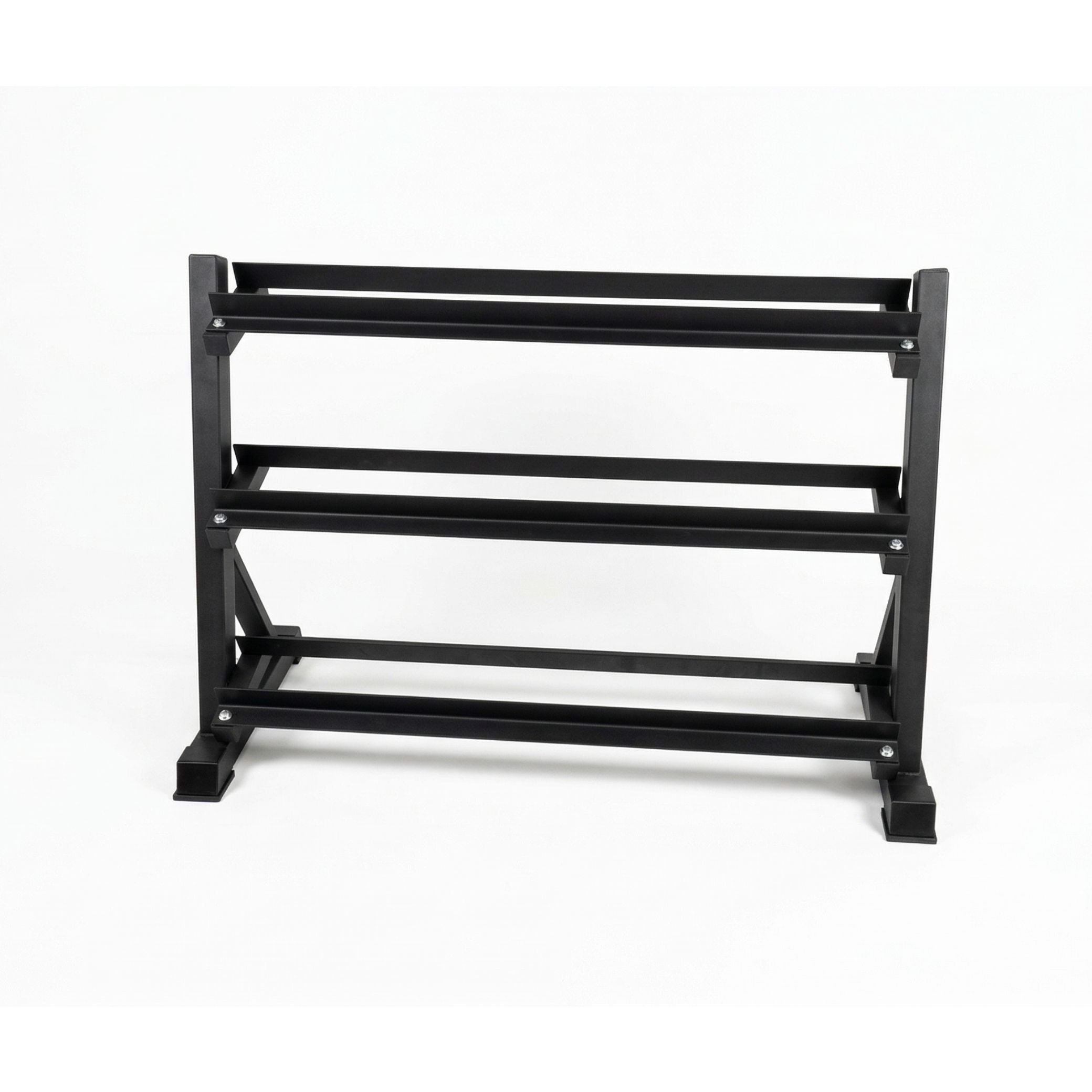 Heavy Duty 3 Tier Dumbbell Rack - 130cm | Holds 11 Pairs | 247 Gym ...