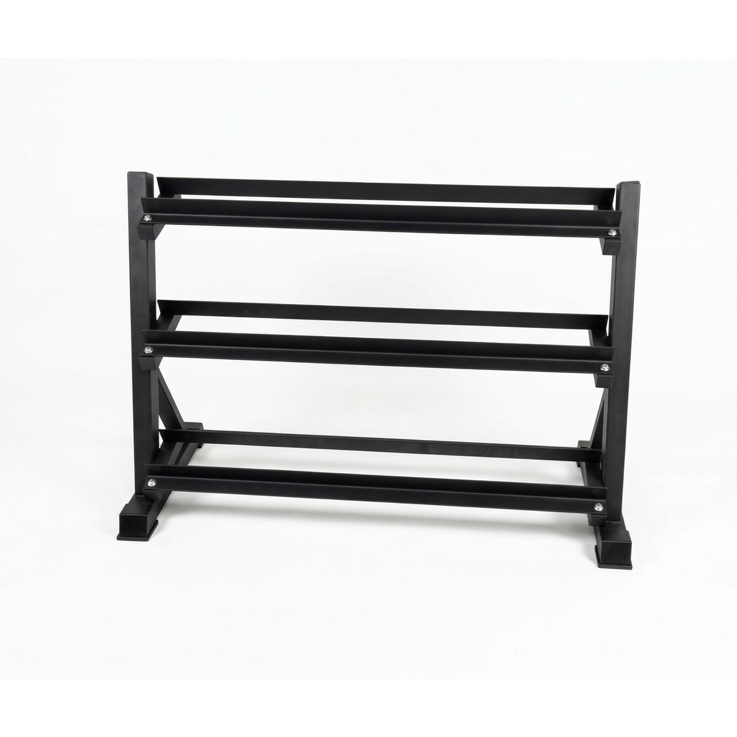 HEAVY DUTY 3 TIER DUMBBELL RACK — 130cm | Holds 11 Pairs