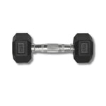 4 KG HEX DUMBBELL - RUBBER COATED - 24/7 Gym Equipment