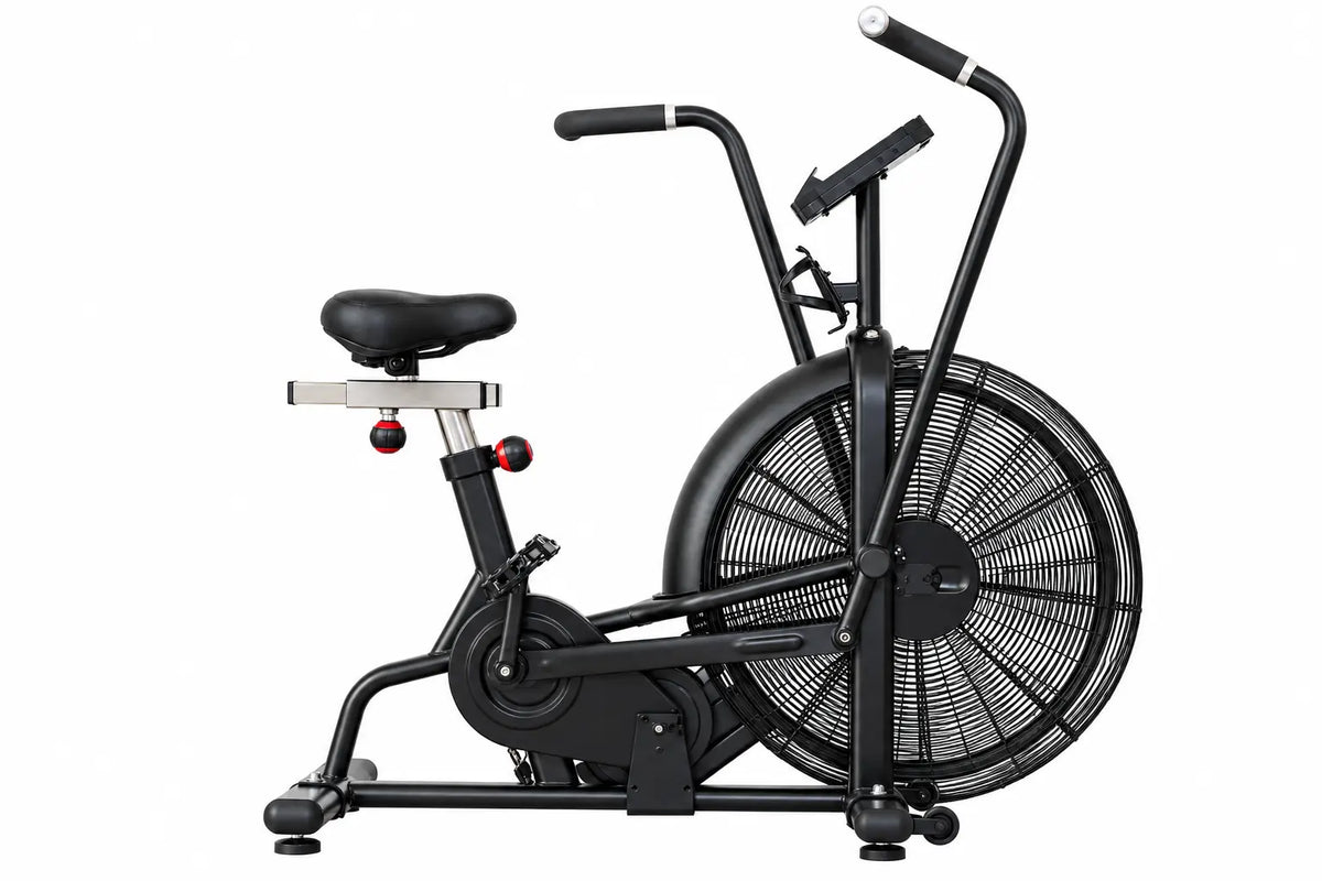 Commercial Air Bike with Large Fan Resistance Wheel