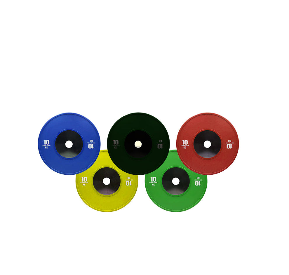 Calibrated Olympic Plate – Precision-engineered weight plate designed for accuracy in strength training. Made from high-quality steel with a durable finish, ensuring consistent weight and long-lasting performance for Olympic lifting and powerlifting.