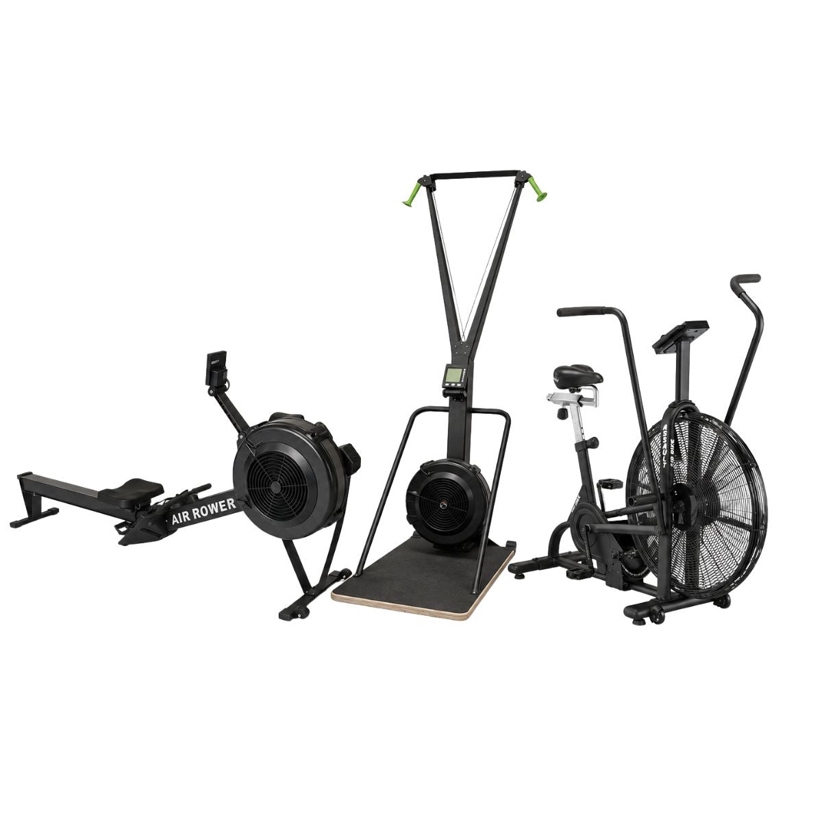 Commercial Cardio Bundle – Air Rower, Ski Machine & Air Bike