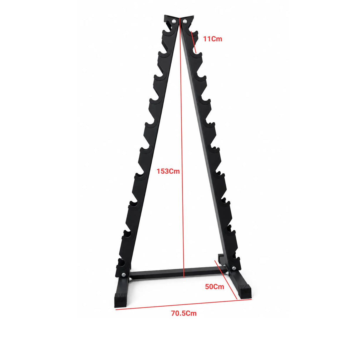 10 Pair Dumbbell Rack