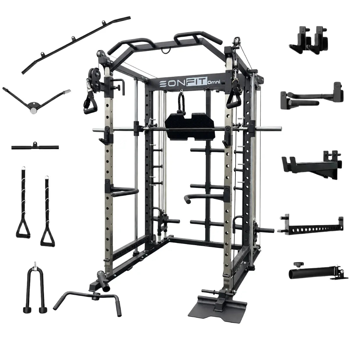 Multi function smith machine