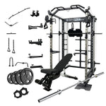 E5 bundle with Bench and plate and barbell