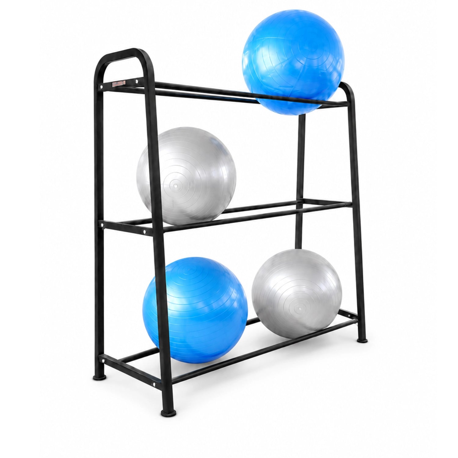 3-Tier Gym Ball Storage Rack — Showroom Demo Unit