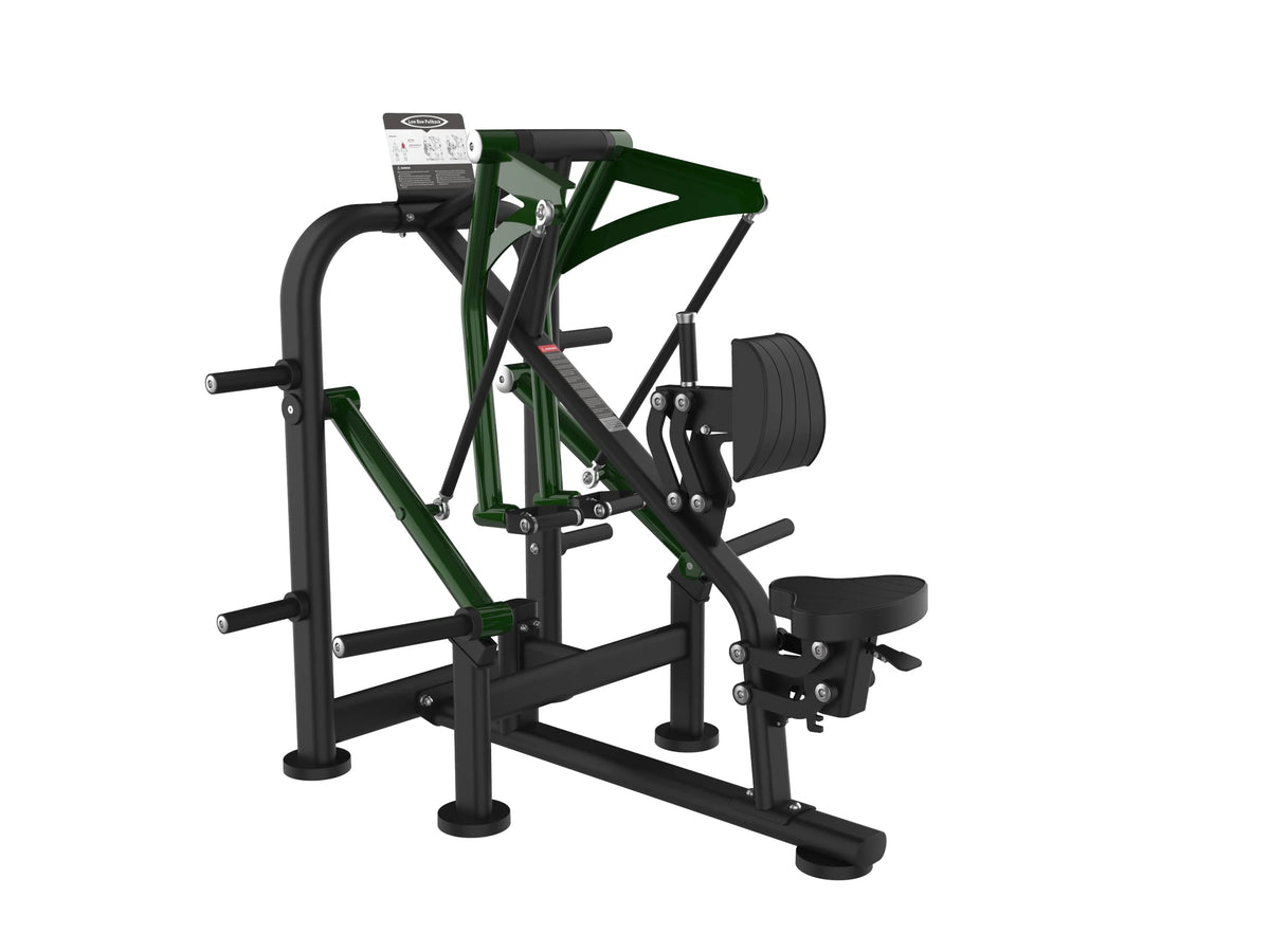 Iron Bark A704 Low Row Pull Back — commercial plate-loaded back machine for Australian gyms