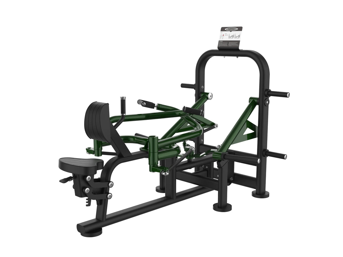 Iron Bark A707 Sitting Row — commercial plate-loaded back machine for Australian gyms