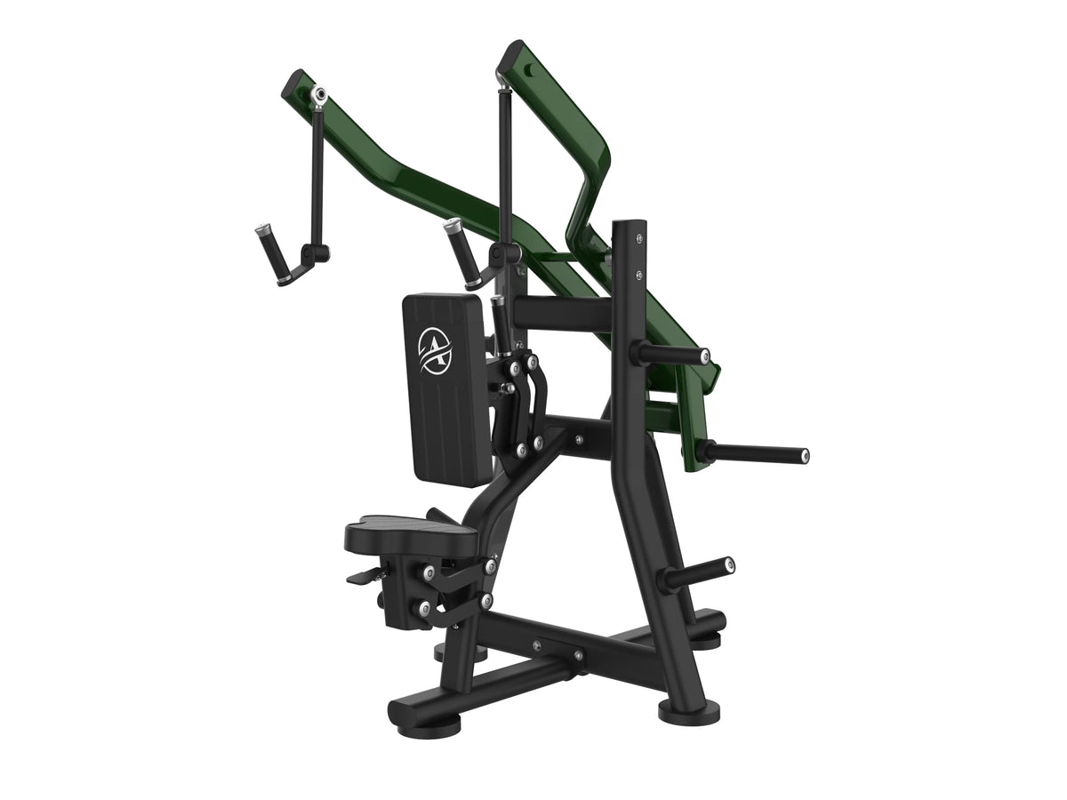 Iron Bark A712 Straight-Arm Compression — commercial plate-loaded back machine for Australian gyms