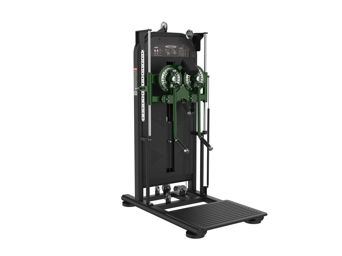 Iron Bark A7120 Lateral Raise & Pec Fly Combo Machine — commercial pin-loaded combo machine for Australian gyms