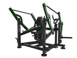 Iron Bark A714 Slide Pull Back Trainer — commercial plate-loaded back machine for Australian gyms