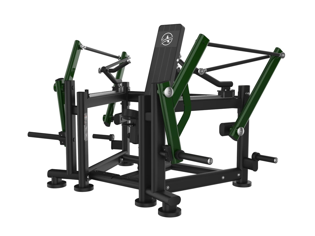 Iron Bark A715 Chest Press — commercial plate-loaded chest machine for Australian gyms