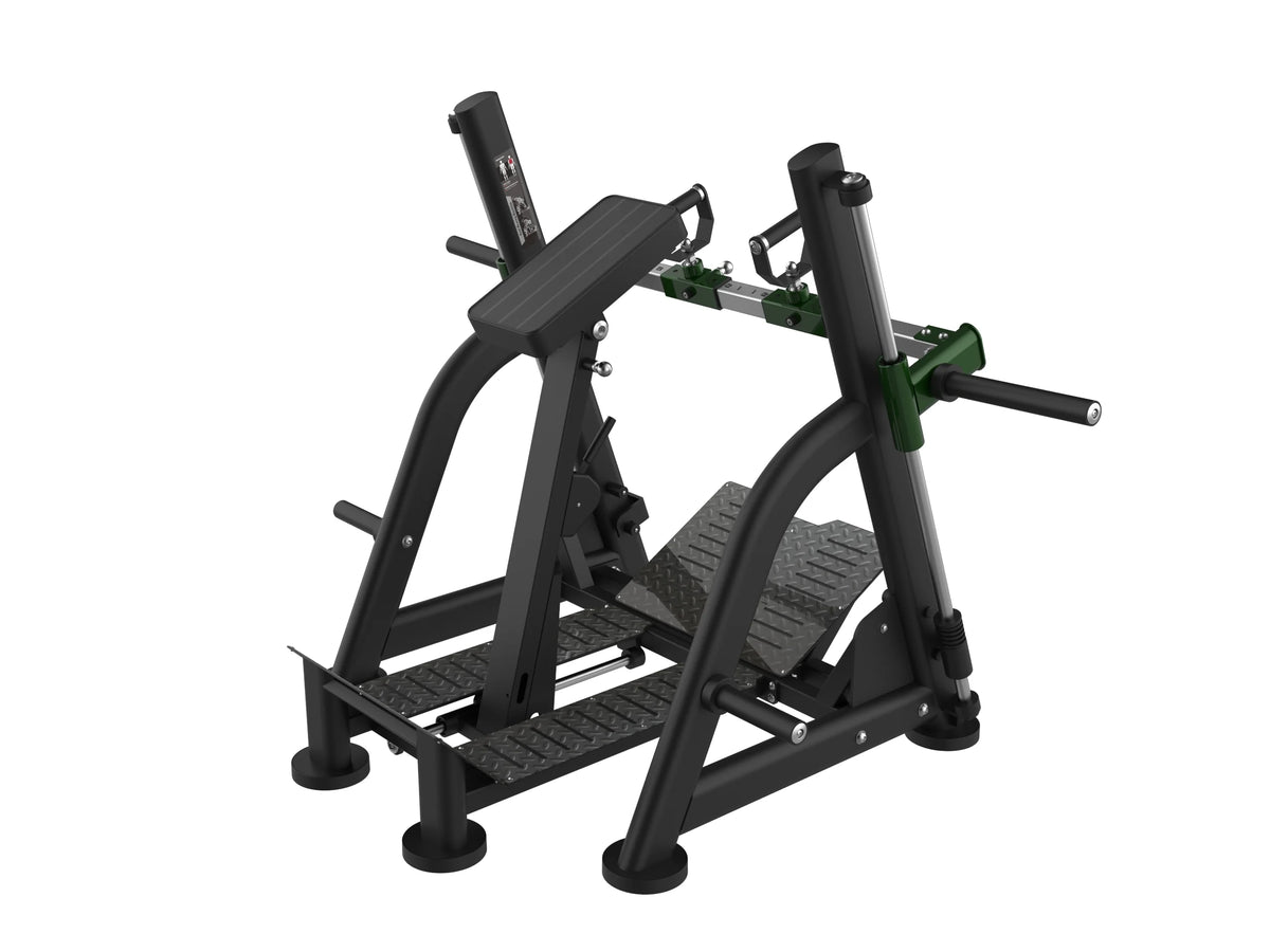 Iron Bark A722 Dual-Function Orbital Row — commercial plate-loaded back machine for Australian gyms