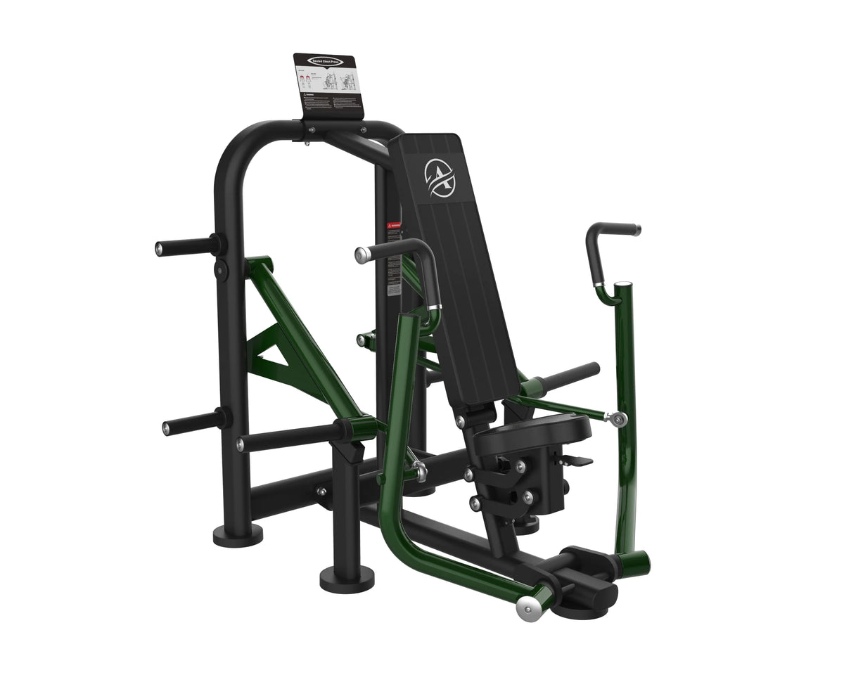 Iron Bark A733 Chest Press — commercial plate-loaded chest machine for Australian gyms