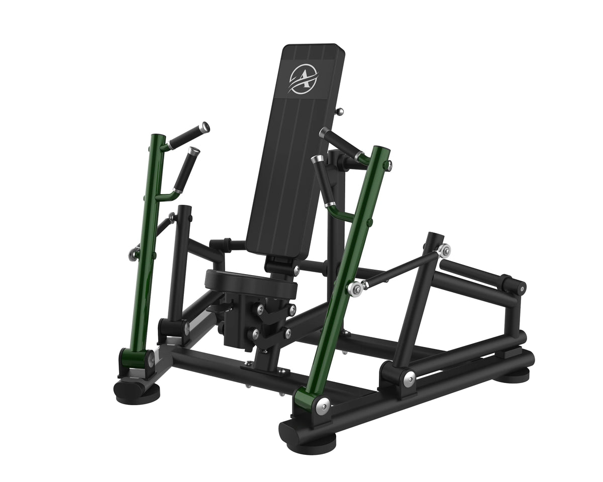 Iron Bark A735 Chest Press — commercial plate-loaded chest machine for Australian gyms