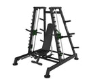 Iron Bark A741 Tower Chest Push & Shoulder Push — commercial plate-loaded combo machine for Australian gyms