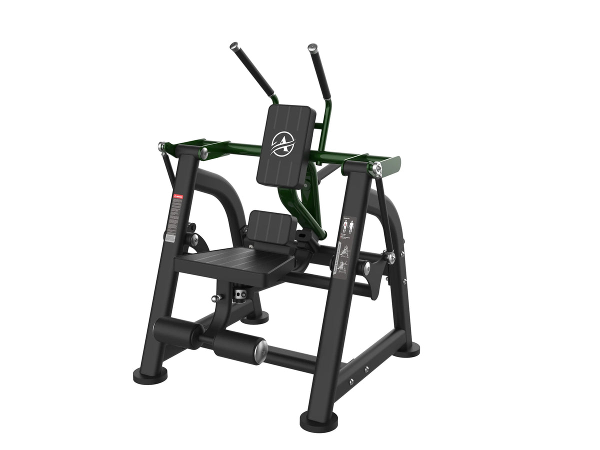 Iron Bark A742 Abdominal Oblique Crunch — commercial plate-loaded core machine for Australian gyms