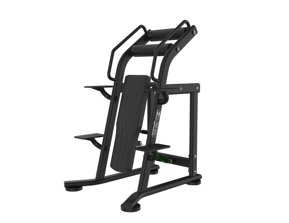 IronBark A747 Reverse Crunches — commercial plate-loaded core machine for Australian gyms