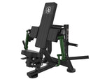 Iron Bark A754 Biceps Curl — commercial plate-loaded arm machine for Australian gyms