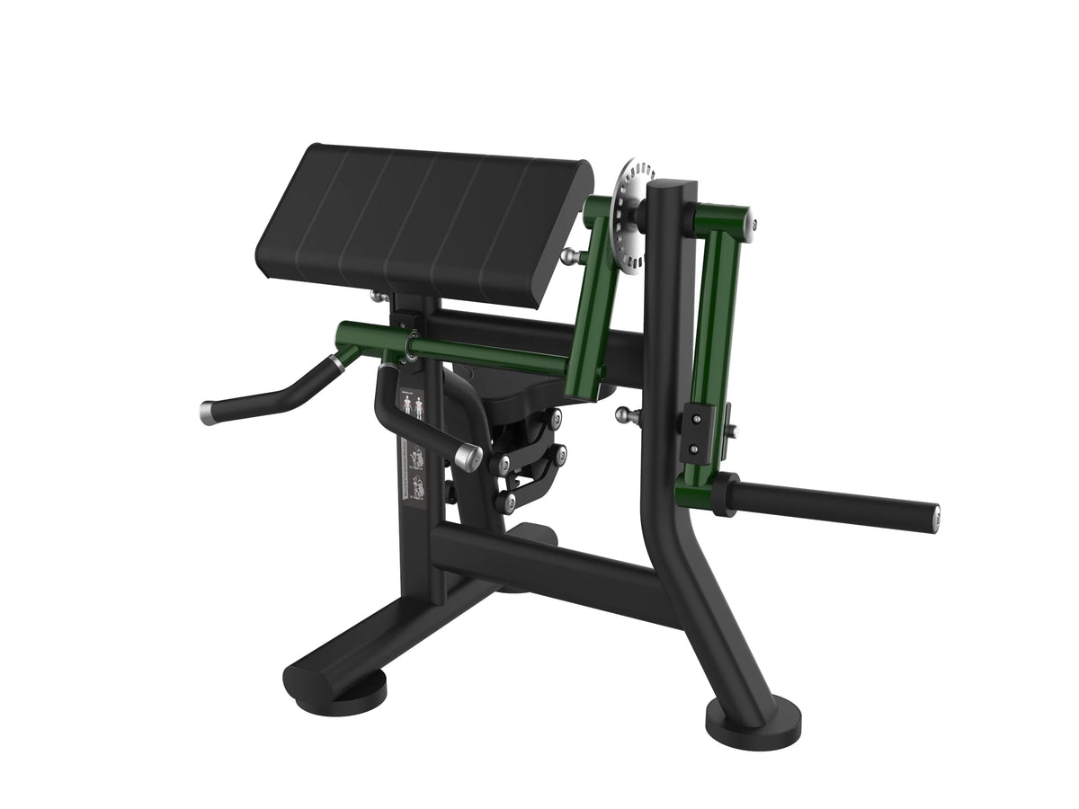 Iron Bark A755 Biceps Curl & Triceps — commercial plate-loaded arm machine for Australian gyms
