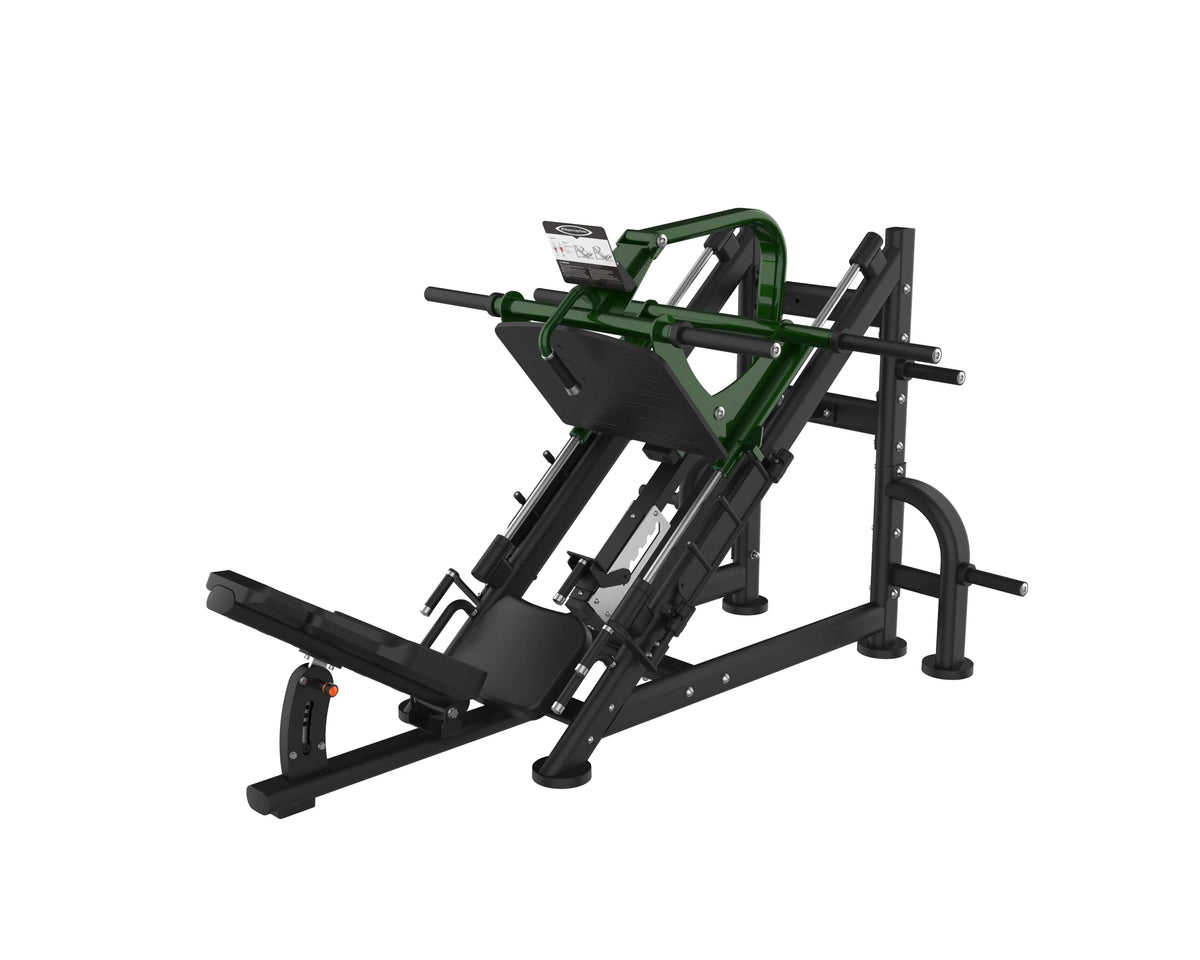 Iron Bark A756 45 Degree Leg Press — commercial plate-loaded leg machine for Australian gyms