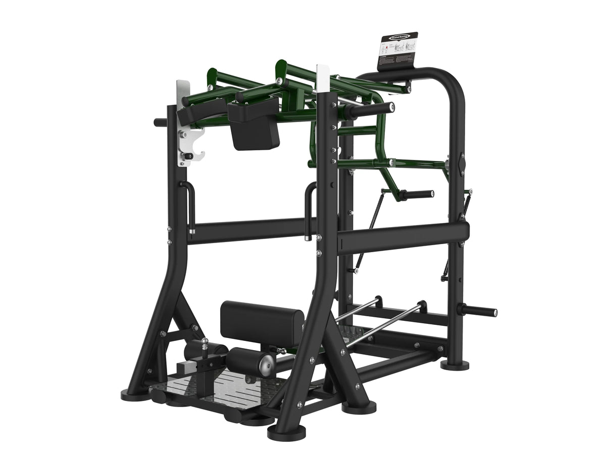 Iron Bark A770 Lunge — commercial plate-loaded leg machine for Australian gyms