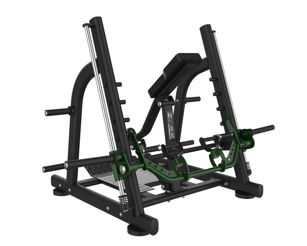 Iron Bark A776 Smith Row — commercial plate-loaded back machine for Australian gyms